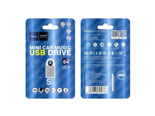 Hoco UD9 Insightful Smart Mini Car USB Music Drive (64GB) foto 2
