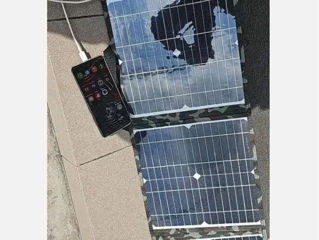 Солнечная-Панель трёх-секционная для зарядки моб.телефонов=ноутбуков и др.гаджетов=12v.аккумуляторов foto 2
