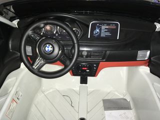Electro masinuta BMW X6M alb foto 6