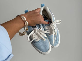 Vans KNU Skool Light Blue Women's foto 4