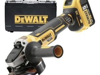 Polizor / Flex Unghiular DeWalt + 1 Acumulator 24V 5Ah, Aккумуляторная болгарка. Noua foto 1