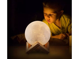Ночник 3D Print Moon Lamp "Луна" foto 1
