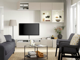 Living spațios și modern Ikea Besta 240x42x231