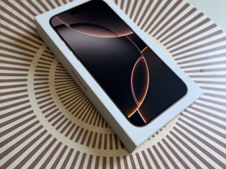 iPhone 16 pro Max 256 gb Desert titanium Sigilat!