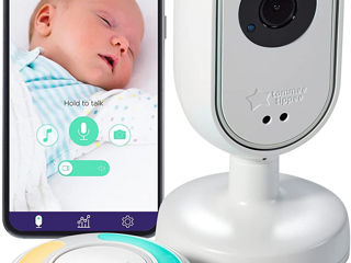 Monitor Tommee Tippee Dreamsense inteligent pentru bebeluși activat pentru aplicație