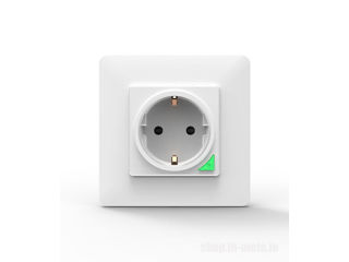 SWP86 in-wall power socket 16A Tuya WiFi, Wi-Fi Priză inteligentă de perete, Google home и Alexa.