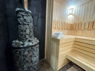 Sauna pe lemne