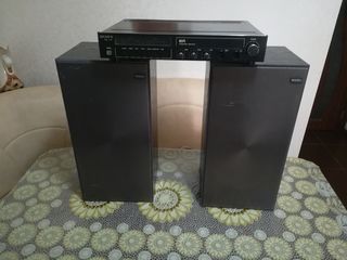 RFT HMK V100 integrated amplifier + Wega Germany Hi Fi колонки foto 6