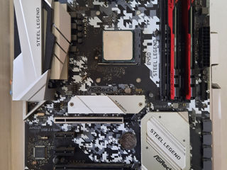 ASRock B450 Steel Legend + 32 Gb ram