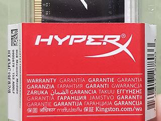 Новая DDR4 Kingston HyperX FURY на 3466 мгц - 1200 лей foto 1