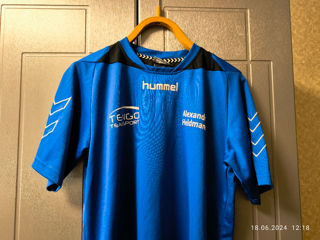 Hummel спортивная синтетическая футболка foto 2