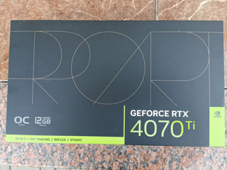 RTX 4060TI Asus Dual/RTX 4070/RTX 4070TI MSI/RTX 4080 /ASUS Tuf Gaming Новые - 5000 Лей