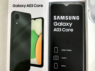 Samsung galaxy a03 core nou!! se vinde în cutie cu accesorii foto 3