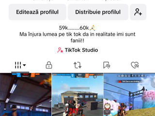 Cont tik tok 60k