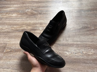 Prada Brushed Leather Loafers