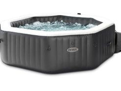 Jacuzzi SPA gonflabil Jet & Bubble Deluxe 201x71cm, 795L, 4 persoane foto 1