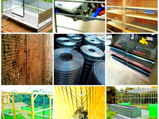 Plasă impletită pentru Gard cu inveliş PVC/Polivinil Clorid. foto 15