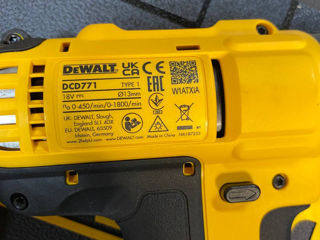 Продаю оригинальный новый аккумуляторный шуруповерт DeWalt 18V XR Li-Ion. foto 4