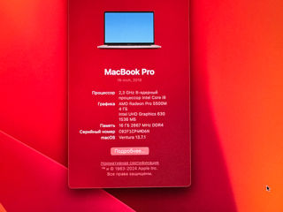 Macbook Pro 16 i9 16Ram / 1TB 2019 foto 5