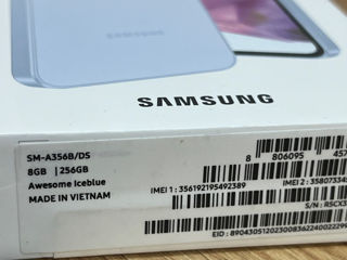 Samsung A35 5G 8/256gb sigilate model 2024 foto 3