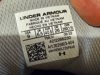 новые кроссовки Under Armour + майка Under Armour в подарок foto 3