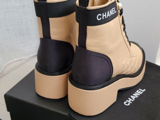 Продаю ботинки в стиле Chanel. Натуральная кожа. Новые. 38 foto 4