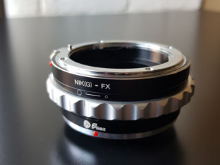 Переходник NIK(G,D)-FX Объективы Nikon на камеры Fuji X