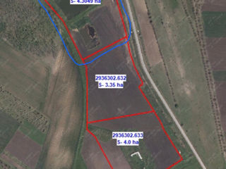 Vind iaz si teren (4.30 ha) la 44 km Chisinau foto 10