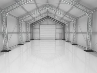 Carcase metalice cu tent, hangar hala depozite foto 5