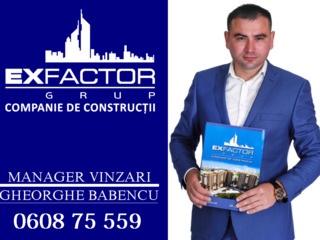 Exfactor Grup - Buiucani, 3 camere 83 m2 et. 3 de la 580 € m2 pretul 48.150 € cu prima rata 14.450 € foto 10