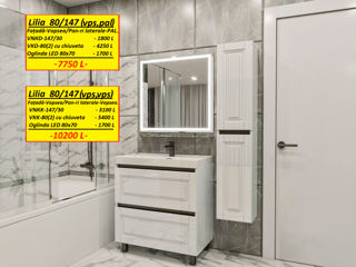 Мебель в ванную МДФ краска-глянец/мат.Фабрика.Mobilier baie MDFvopsea-lucios/mat.De la producator. фото 9