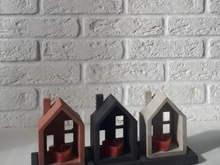 Obiecte de decor pentru casa si birou.Ghivece,vaze,suvenire.Ghips,beton.Decor scandinav. foto 15