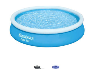 Piscina gonflabila BestWay cu pompa de filtrare 366x76mm - livrare, credit !!! foto 4