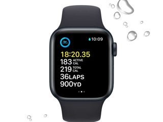 APPLE Watch SE 2 (2nd Gen) GPS, 40mm Midnight Aluminium Case, Midnight Sport Band - M/L foto 3