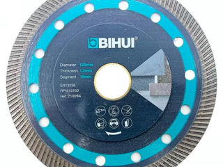 Алмазный диск bihui dcbn5 125мм турбо керамика/керамогранит/мрамор foto 1