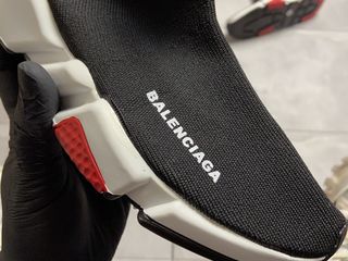 Balenciaga Speed Trainer Black & Red Unisex foto 4