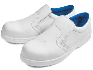 Mocasine de protecție Raven White S2 / Защитные мокасины Raven белые S2