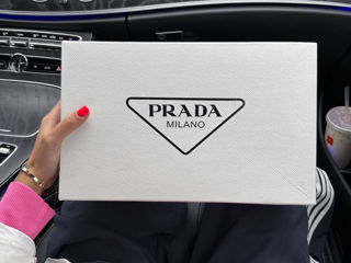 Prada Double Wheel Nylon Gabardine Peach foto 3