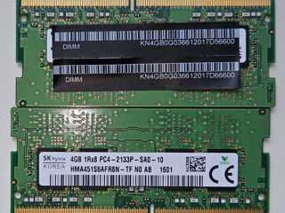 2x 4gb ram DDR4