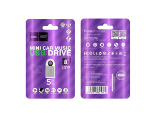 Hoco UD9 Insightful Smart Mini Car Music USB Drive (8GB) foto 5