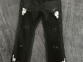 Flared jeans black/ blugi flared negru