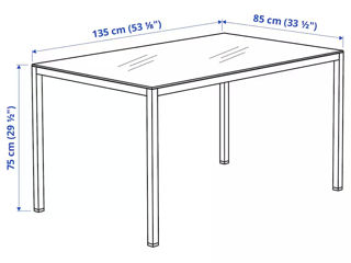 Masă IKEA Torsby 135x85 foto 5