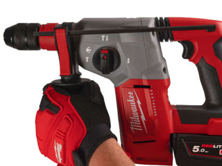 New ciocan rotopercutor / аккумуляторный перфоратор  sds-plus milwaukee m18blhx100p-502p fuel foto 7