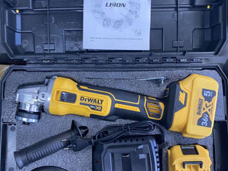 Болгарка акумуляторная Dewalt 125 36v 5 am foto 1