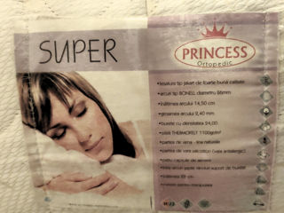 Saltea/ Матрас Super Princess Ortopedic păstrată bine/ в отличном состоянии foto 2