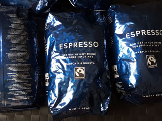 Cafea 1kg boabe espresso arabica si robusta // натуральный кофе цельные зерна