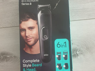 Braun All-In-One Style Kit Series 3 MGK3410, Kit 6-in1 pentru barba si cap foto 5