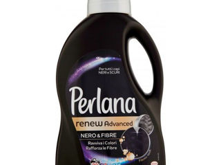 Detergent Lichid Perlana (Perwoll) Renew Black, 24 Spalari foto 1