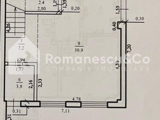 Duplex în Durlești, variantă albă, 83m2. foto 3