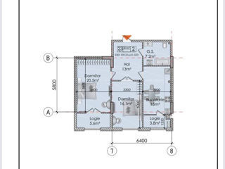 Apartament cu 2 camere, 80 m², Centru, Hîncești foto 2